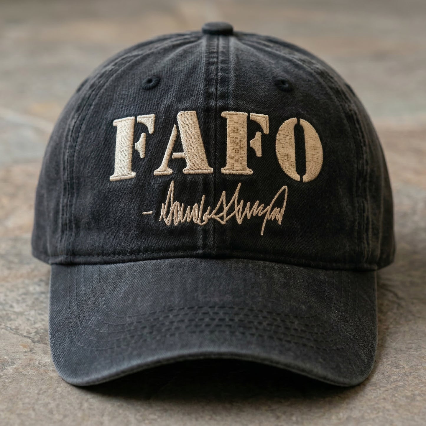 FAFO - F**k Around and Find Out Washed Cap