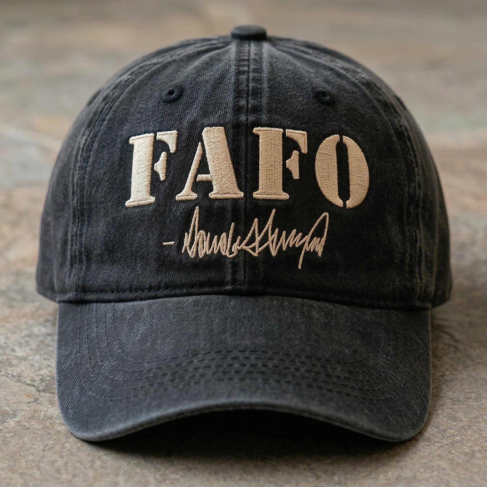 FAFO Washed Cap