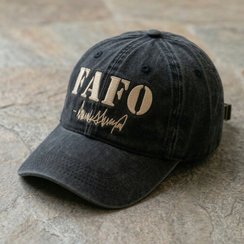 FAFO Washed Cap