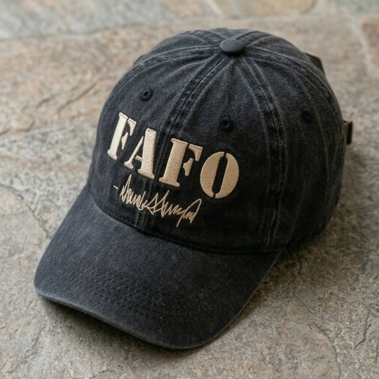 FAFO - F**k Around and Find Out Washed Cap