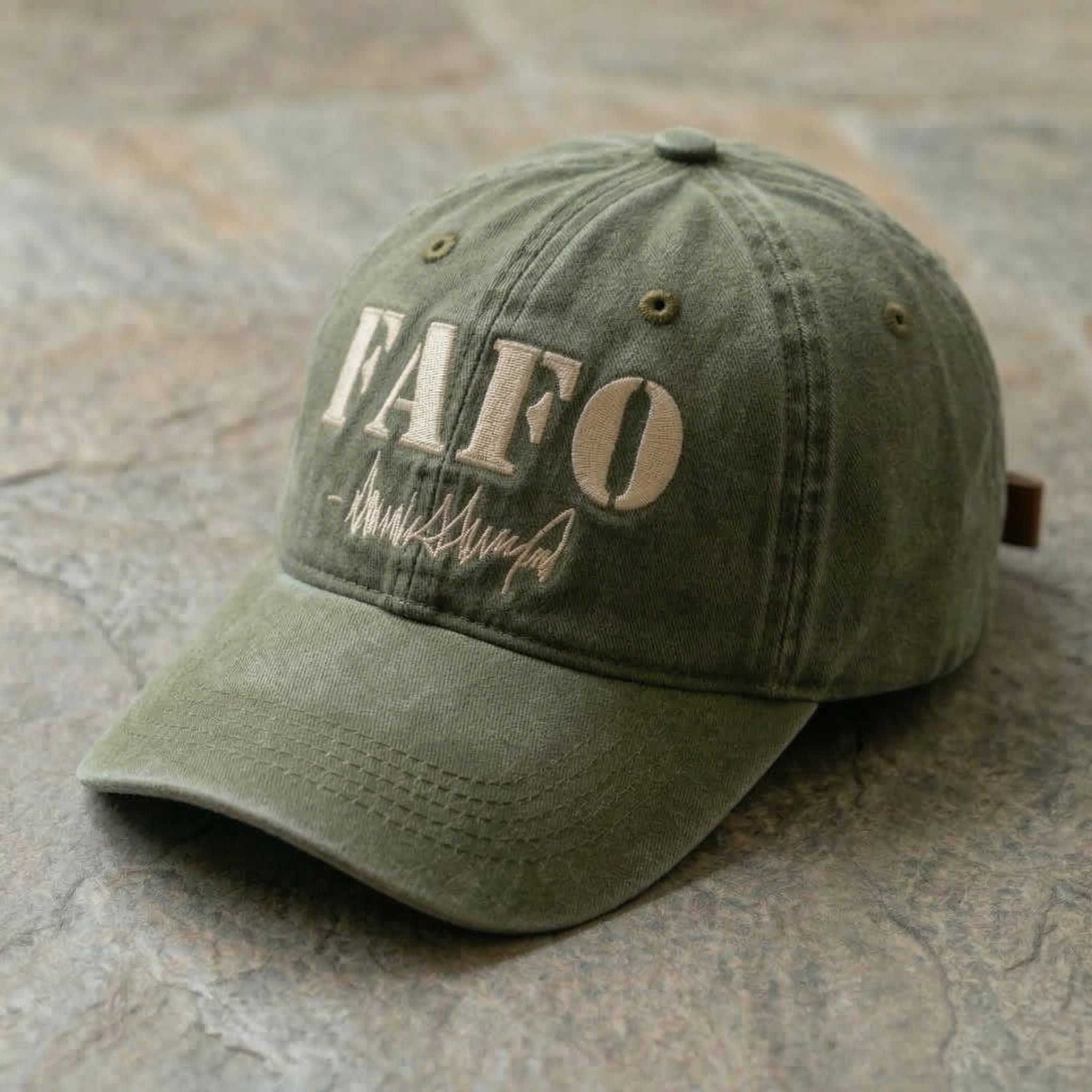 FAFO Washed Cap
