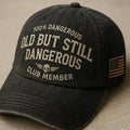 Old But Still Dangerus Washed Cap