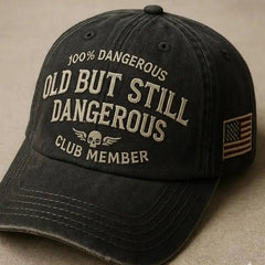 Old But Still Dangerus Washed Cap-1