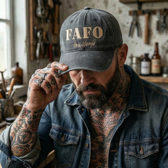 FAFO Washed Cap-1